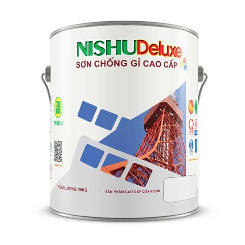Mẫu mã sơn chống rỉ Nishu gốc alkyd