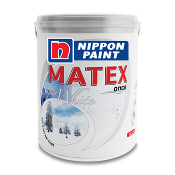 Sản phẩm sơn nội thất Nippon Matex Super White siêu trắng