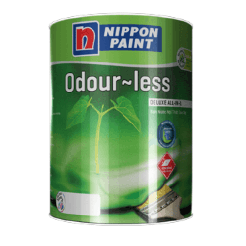 sơn nội thất cao cấp Nippon Odour - Less bóng không mùi