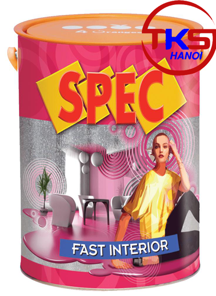 Sản phảm sơn Spec Fast Interior nội thất mịn