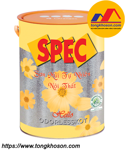 Sản phẩm sơn Spec Hello Satin Kota nội thất