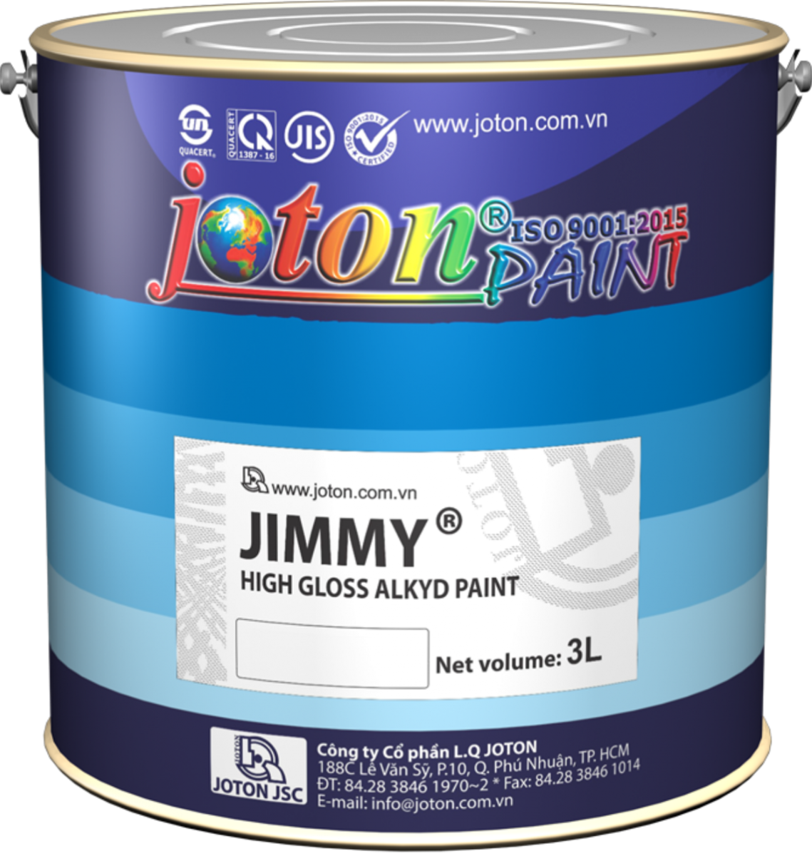 Sản phẩm sơn Jimmy gốc dầu alkyd