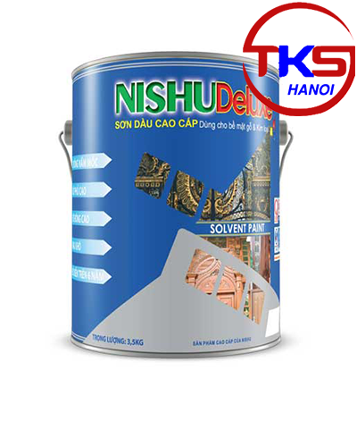 Sơn phủ chống gỉ gốc dầu Nishu là sơn gốc dầu cao cấp dùng sơn phủ hoàn thiện cho tất cả các bề mặt thép trong công nghiệp, xây dựng, giao thông.